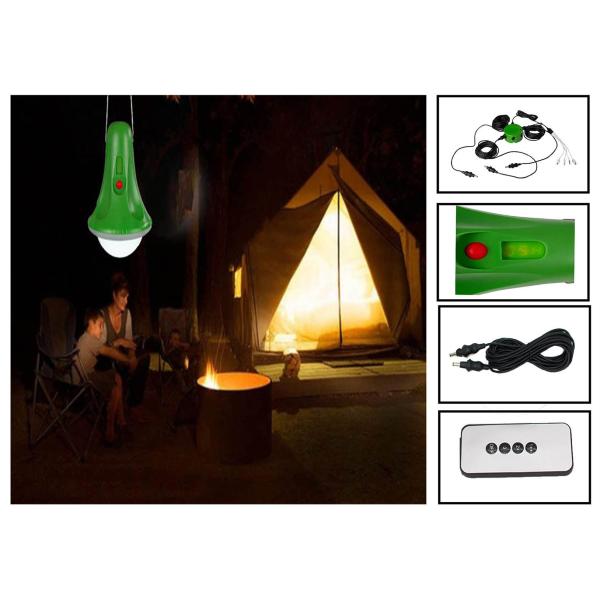 OEM 25W 4PCS Mini Rechargeable Solar Bulb 5 Working Modes