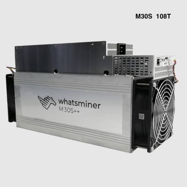 Buy Bitcoin Hash Rate Miner , MicroBT Whatsminer M30s 108T 3400W at wholesale prices