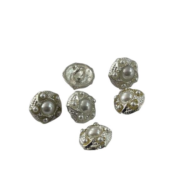 Pearl Metal Shank MOP Shirt Buttons Use For DIY Sewing Accessories