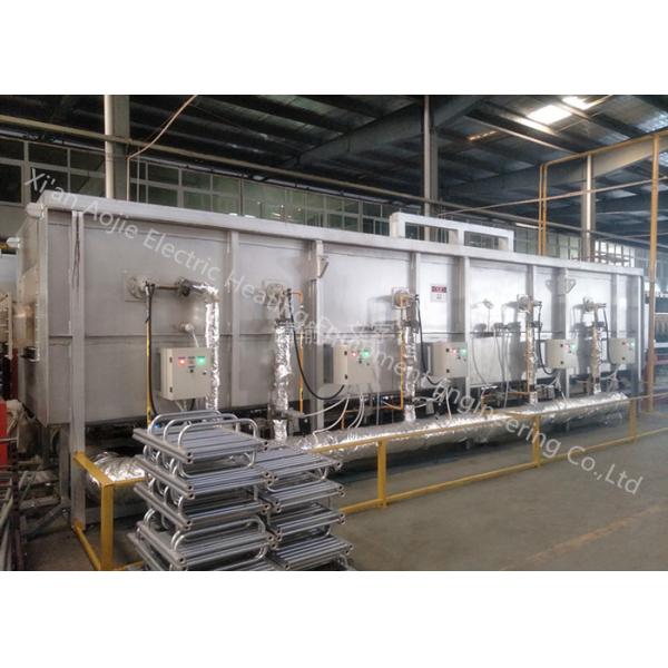 Mesh Belt Transfer High Temperature Brazing Furnace Equipment Long Muffle