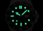 Classic Automatic Bracelet Watch , Green Dial Mens Stainless Steel Watches