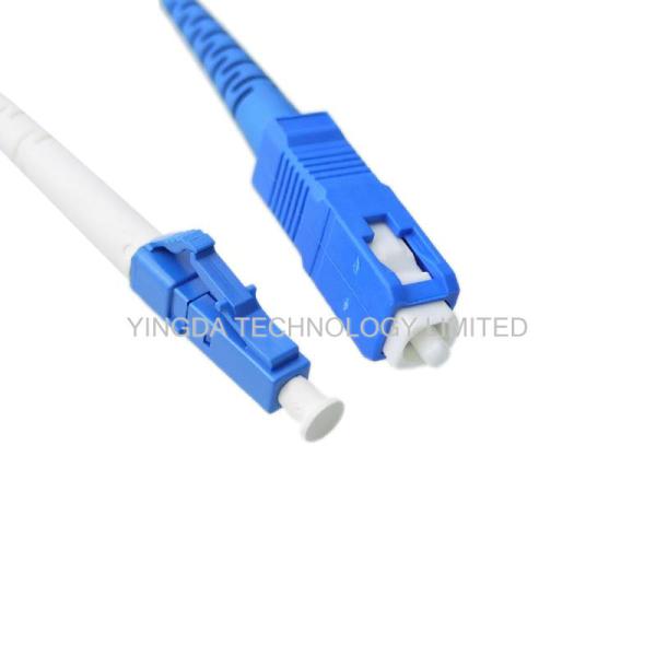 LC / SC CATV Fiber Optic Patch Cord Cable SM SX 15 Meter / Fiber Optic Assemblies