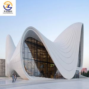 Artistic Aluminium Honeycomb Panels Moisture Proof Aluminium Baffle Ceiling