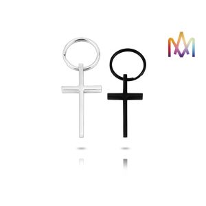 15g Stainless Steel Cross Shaped Custom Shaped Keychains