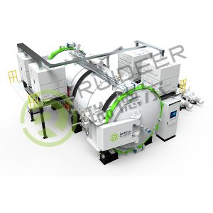 High Temperature Silicon Carbide Recrystallization Sintering Furnace Max. 2400C