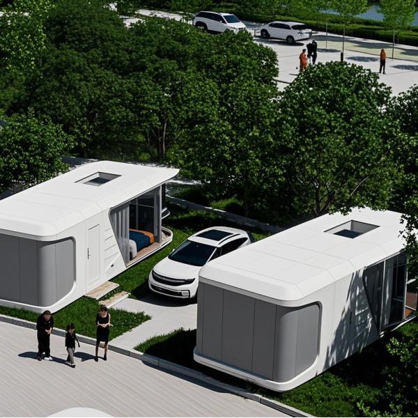 Buy Revolutionize Living Space Space Capsule Mobile Homes at wholesale prices