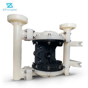 Plastic Shell Pneumatic Diaphragm Pump Glue Pump 10mm Grain Diameter