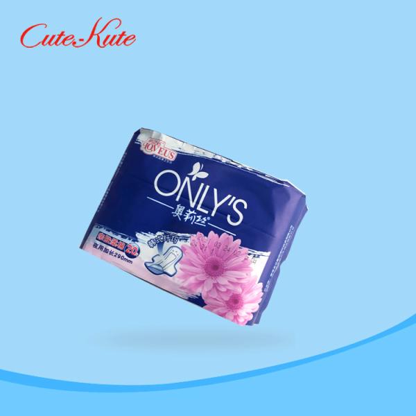 Buy Female Sanitary Napkin Pads Herbal Waterproof Sanitary Pads Thin at wholesale prices