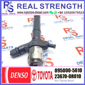 Common Rail Toyota Rav4 Fuel Injector 095000-5610 23670-0R010