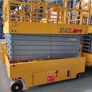14m Hydraulic Lifting Platform Simple Safe 8m Hydraulic Scissor Lifts Convenient
