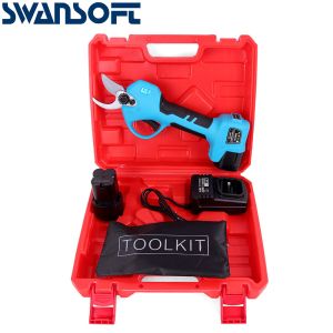 Swansoft ratchet loppers garden pruning Electric Pruning Shears knife and shears