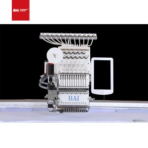 Bag Digital Embroidery Sewing Machine CE 12 Needles High Speed