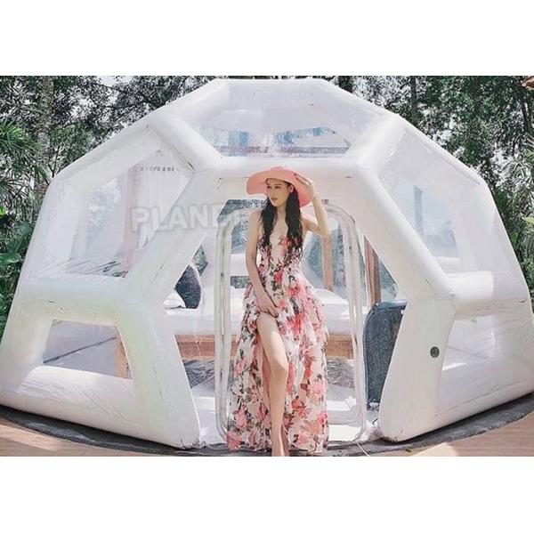 Buy Waterproof 0.8mm Inflatable Bubble Tent For Camping Hotel at wholesale prices