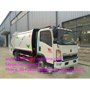 Sinotruk Howo Garbage Truck 10 Tire Mode garbage bin truckl 6x4 Compactor