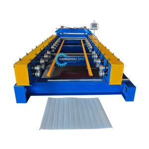 IBR Strip roof Short span roofing sheet Full-automatic roofing sheets machine