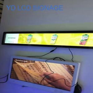 Commercial Digital Signage Indoor Shelf LCD Display For Supermarket Shopping