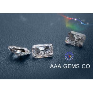 1 Carat Enhanced Moissanite Gemstone , Lab Created Moissanite