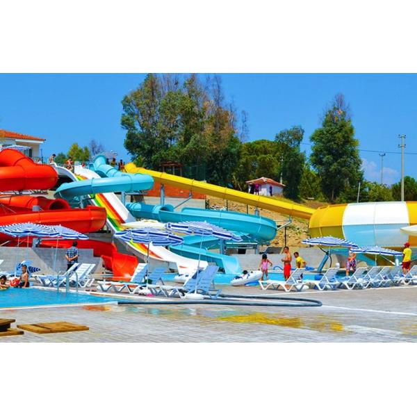 OEM Water Kids Park Games Amusement Equipment Fiberglass Slide Set for Children