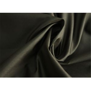 Plain Grey Taffeta Fabric / Lightweight Polyester Fabric Skin - Friendly