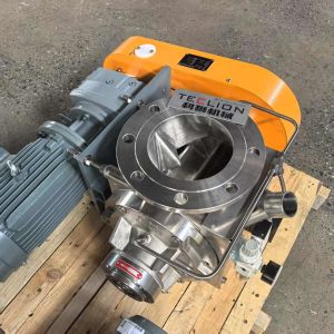 High Pressure Rotary Airlock Valve For Dense Phase Transportation Of Plastic