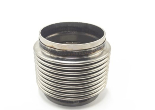 Buy Double Sealed 63mm Flexible Steel Exhaust Pipe Bellows Expansion Joint at wholesale prices
