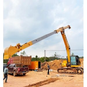Heavy Duty Two Section Telescopic Arm Excavator Telescopic Boom For Construction