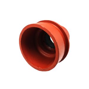 Duplex 2205 Casing Grooved Fire Sprinkler Pipe Fittings Painted