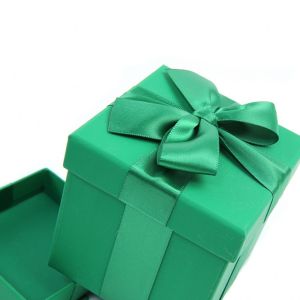 Customized Christmas Gift Packaging Square Paper Gift Box Top