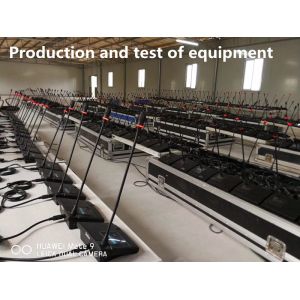 6.3mm Audio Input Tabletop Microphone For Conference System Broadcasting