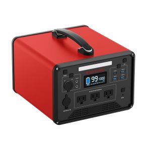 Quality Multiscene 1280Wh Rechargeable Portable Power Supply For Camping Aluminum Housing for sale