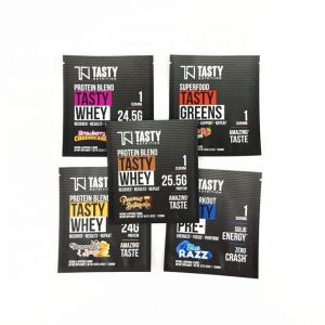 Customized Plastic Pouch Gravure Printing Food Packaging Bags With Zipper