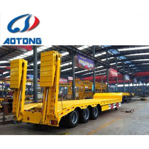 Air / Mechanical Suspension Steel Dropdeck Low Bed Semi Trailers