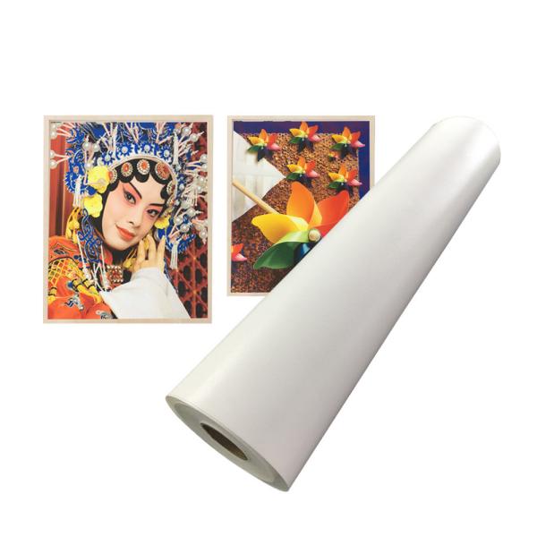 Buy Glossy Polyester Canvas Roll For Large Format Inkjet Printing at wholesale prices