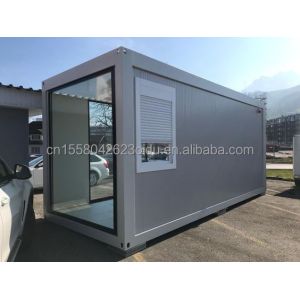 Wall 75mm Garden Working House Barbecue Bar 20ft Flat Packaging Container Mobile