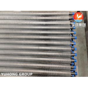 Extruded Fin Tube, Base Tube ASME SA179, Fin Material ASME SB221 Al 1060, Air