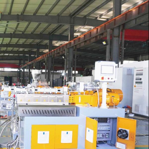 5~20kg/H Biodegradable Plastic Bag Blown Film Granulator PLA Corn Starch Pelletizer