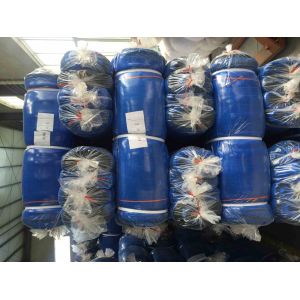 Blue / Green Scaffolding Debris Netting , Construction Safety Netting For