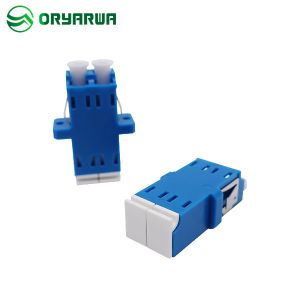 ODM LC Inner Shutter Duplex Fiber Optical Adapter For FTTB FTTH