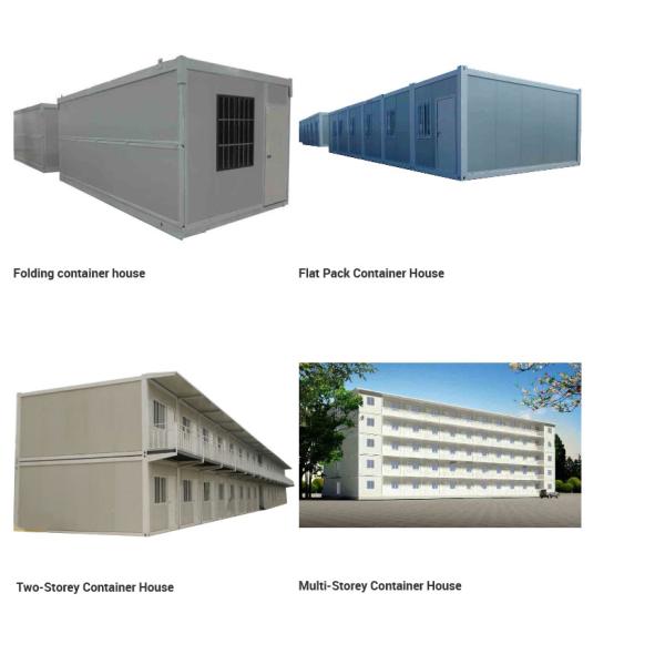 Premade Portable Container House , Earthquake Proof Metal Shipping Container