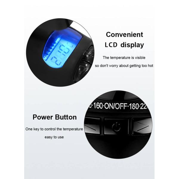 Professional Salon Spiral Curling Iron Ceramic Electric Hair Curler 55 - 75W