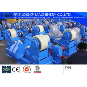 300T Anti Drifting Welding Rotators VFD Rubber Roller