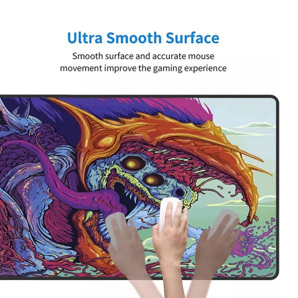 Custom Logo Printed Large Rubber Gaming Anime Mouse Pads 900*400*3mm OEM Acceptance