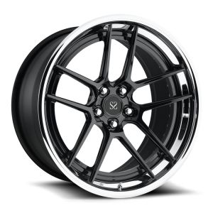 China Polished 2PC Forged Alloy Custom Rims 20 21 22 Inch 5x112 For GLS Wheels on sale