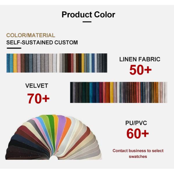 Fabric Velvet Dining Chair side view