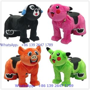 Quality Token Coins operated zippy animal rides for mall and party for sale