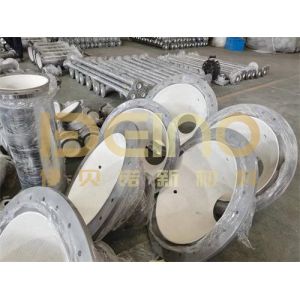 Industrial Wear Resistant Ceramic Pipe Bending Alumina Ceramic Lined Pipe