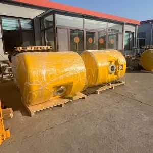 Commercial Modular Spherical Steel Mooring Buoy With Chain Through