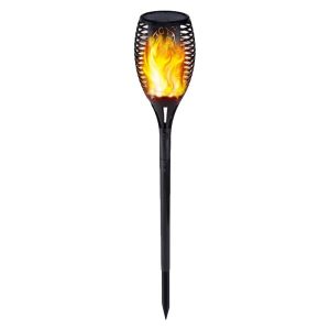 Solar Torch Lights,96 LED Dancing Flame Lighting, Waterproof Wireless Outdoor