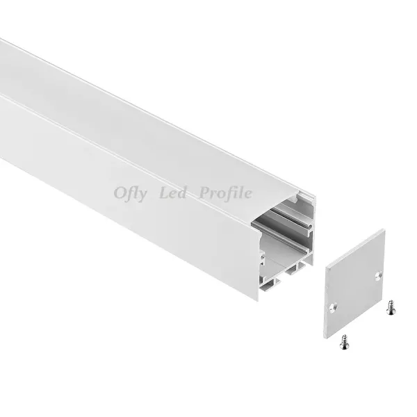 17x12mm Linear Diffuser LED Aluminum Profile with 6063 T5 Alloy for Surface Mounted LED Strip