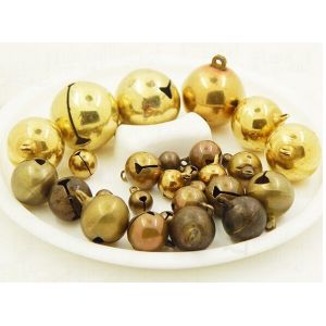 antique brass bells smaller jingle bell